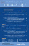 NOUVELLE REVUE THEOLOGIQUE. Trimestriel, N°3, T.146 - juillet-septembre 2024 - Dieu dans l'histoire, quand liberté divine et libertés humaines s'opposent, se conjuguent ou semblent s'ignorer